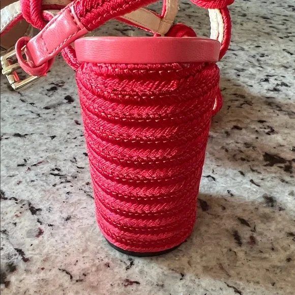 Cabi Red Knotted Sandals - Picture 6 of 7